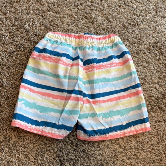 Rugged Butts striped swim trunks - Picture 2 of 3
